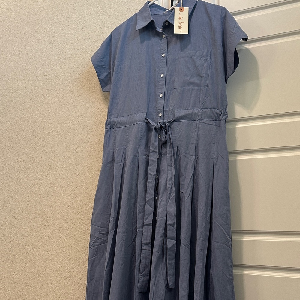 Blue Maxi Dress